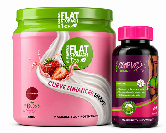Combo Strawberry Shake & Curve Enhancer Capsules