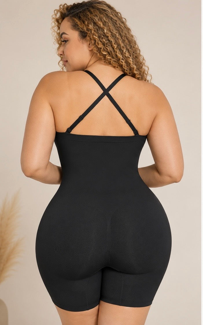 Strapless and Seamless Full Bodysuit Shapewear.